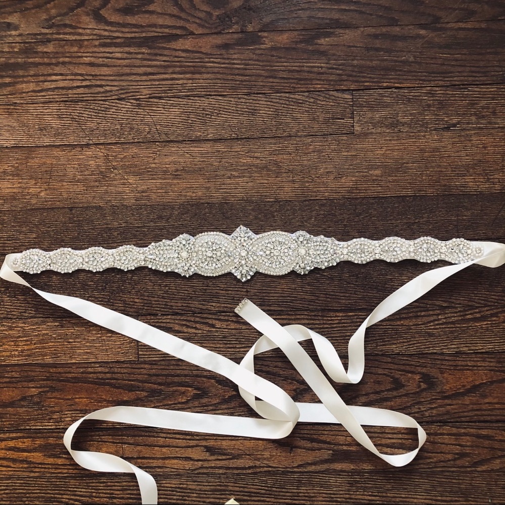 Wedding Gown Sash / Belt